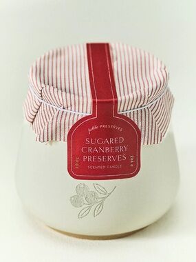 SUGARED CRANBERRY PRESERVES CANDLE